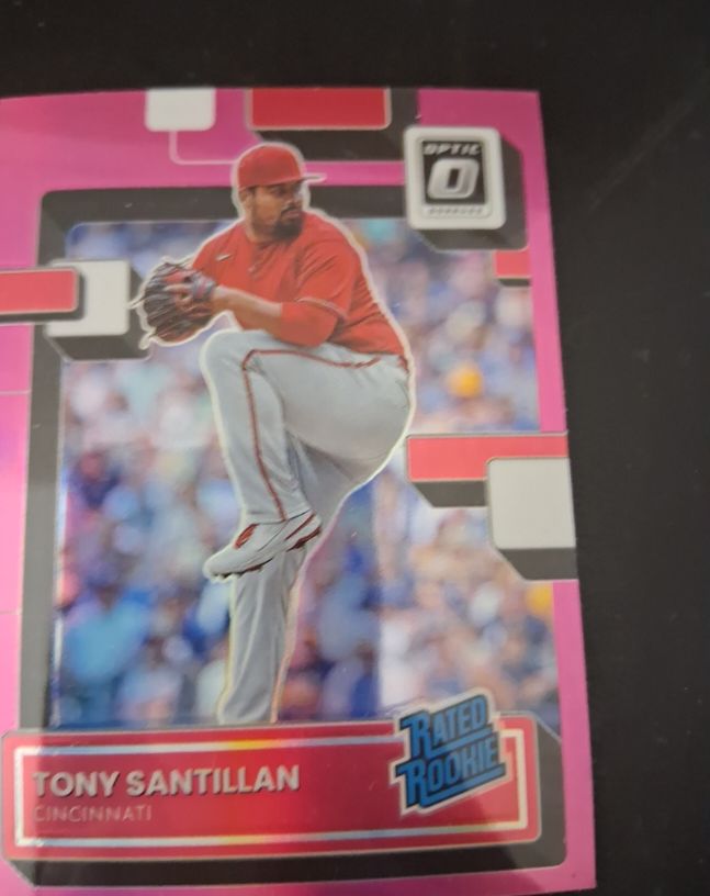 2022 Donruss Optic #31 Tony Santillan — front