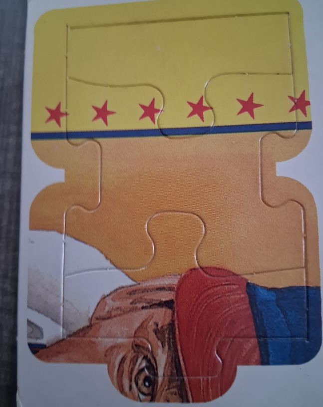 1989 Donruss #43-45 Warren Spahn Puzzle Piece — front