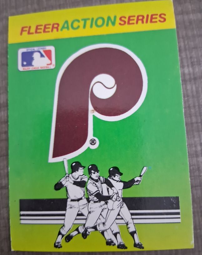 1990 Fleer Action Series #NNO Philadelphia Phillies — front