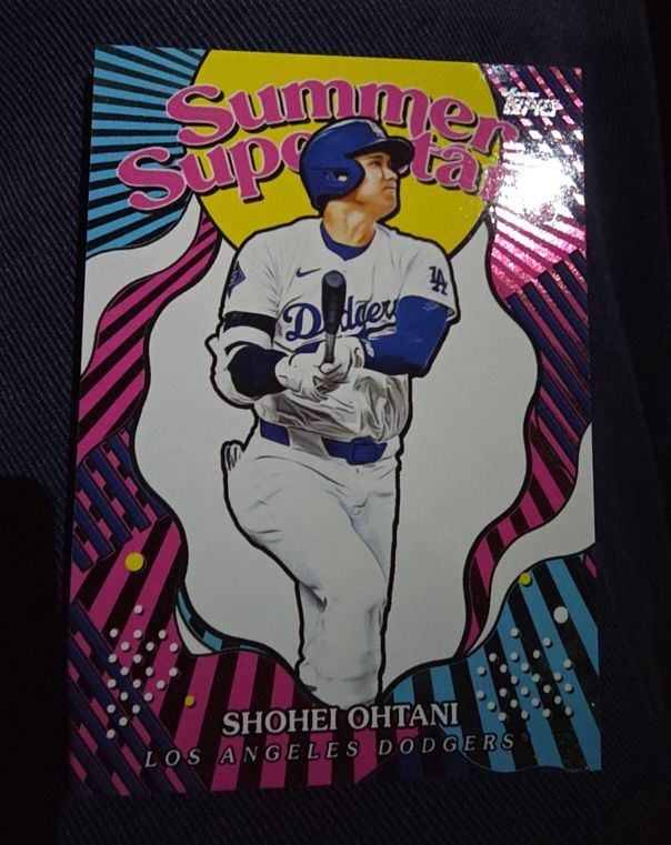 2025 Topps Series 2 Summer Superstars #SS-19 Shohei Ohtani — front