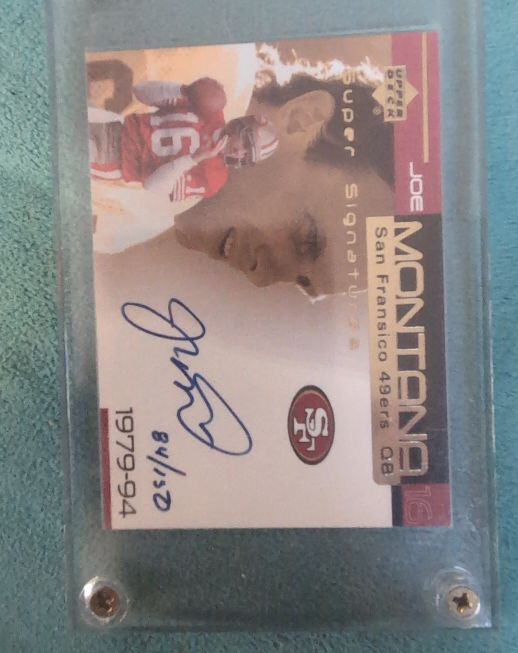 1994 Upper Deck Joe Montana #16 — front