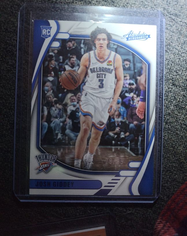 2021-22 Panini Chronicles Absolute #208 Josh Giddey — front