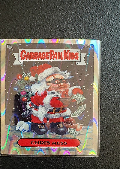 2024 Topps Chrome Garbage Pail Kids Original Series 7 #254a Chris Mess — front