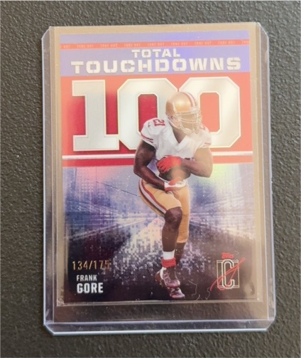 2024 Topps Signature Class Zone Out Total Touchdowns #ZO-16 Frank Gore — front