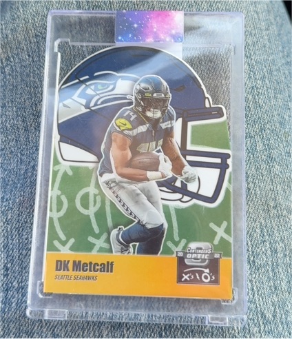 2022 Panini Contenders Optic #XO-10 DK Metcalf — front