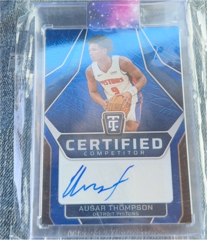 2024-25 Panini Totally Certified Certified Competitor #CCA-ASR Ausar Thompson — front