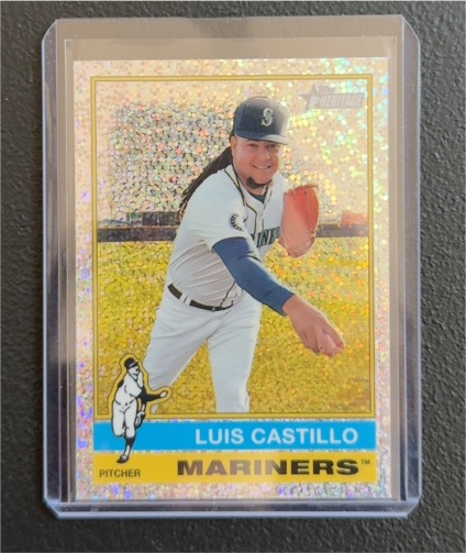 2025 Topps Heritage #173 Luis Castillo — front