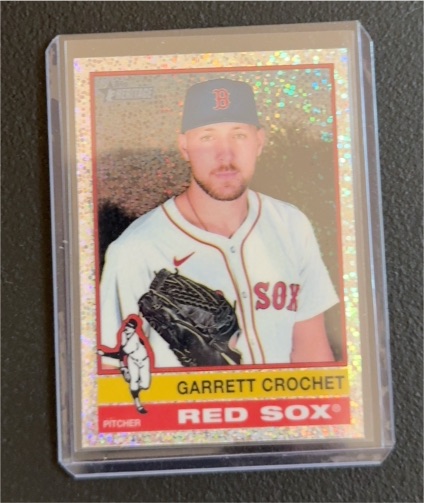 2025 Topps Heritage #267 Garrett Crochet Boston Red Sox — front