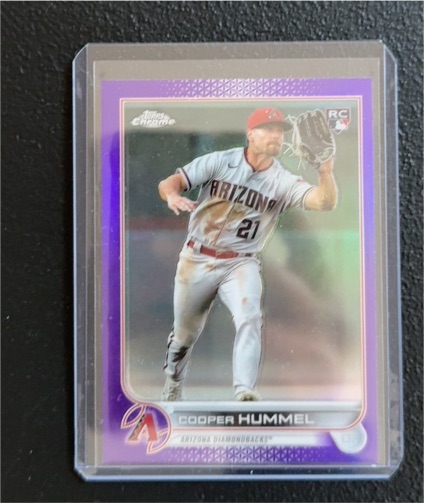 2022 Topps Chrome Update #USC185 Cooper Hummel — front
