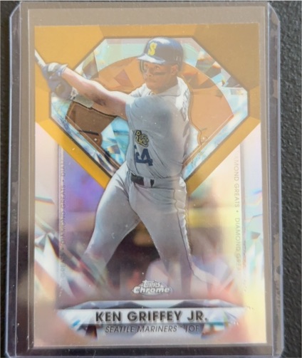 2022 Topps Chrome Update Diamond Greats #DGC-71 Ken Griffey Jr. — front