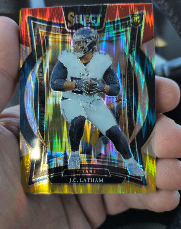 2024 Panini Select #11 J.C. Latham — front
