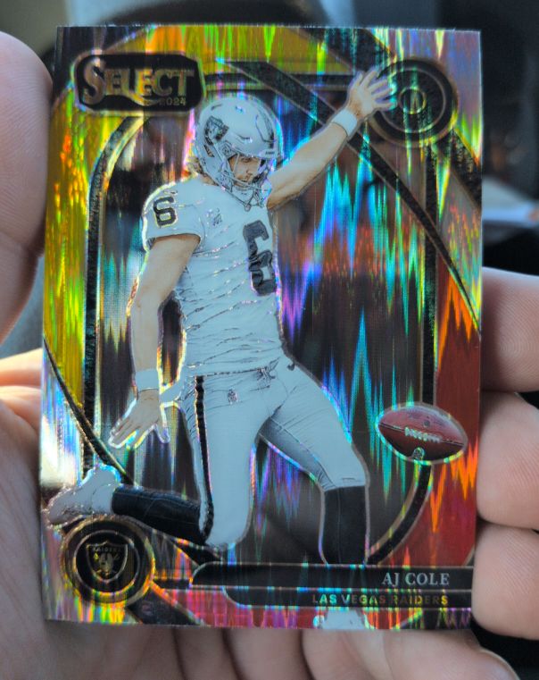 2024 Panini Select #203 AJ Cole — front