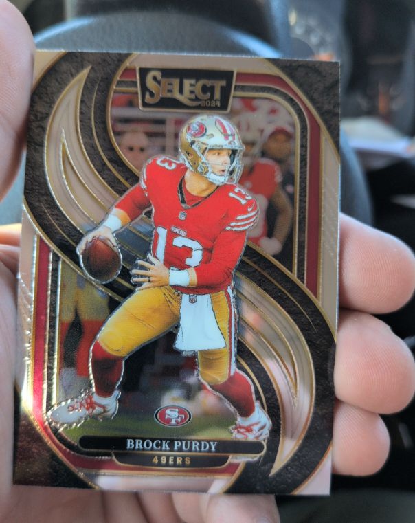 2024 Panini Select Premier Level #124 Brock Purdy — front