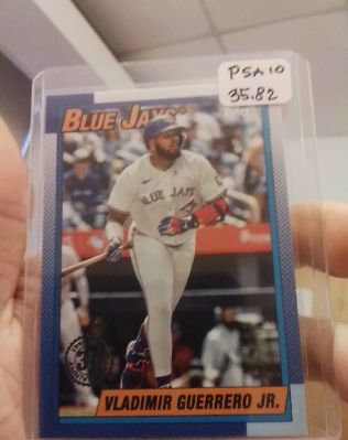 2025 Topps Series 1 - 1990 Topps #T90-12 Vladimir Guerrero Jr. — front