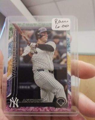 2023 Topps Anthony New York Yankees — front