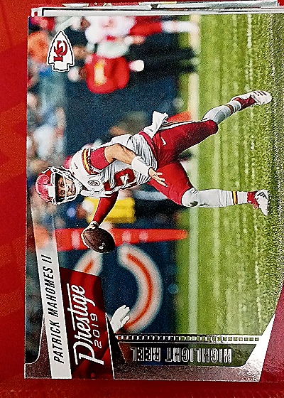 2019 Panini Prestige Highlight Reel #HH-PM Patrick Mahomes II — front