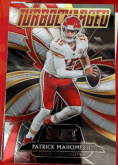 2020 Panini Select #T6 Patrick Mahomes II Turbocharged — front