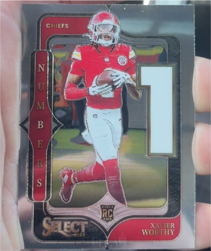 2024 Panini Select #8 Xavier Worthy — front