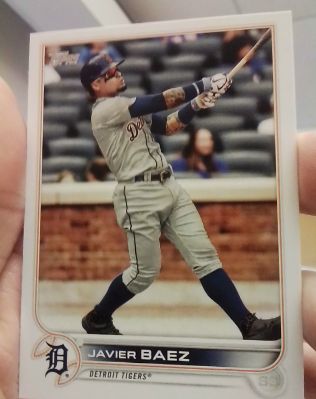 2022 Topps #571 Javier Baez — front