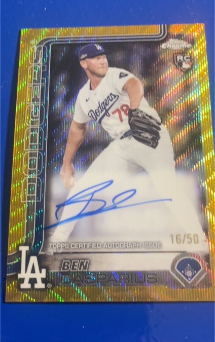 2025 Topps Chrome #RA-BCA Ben Casparius — front