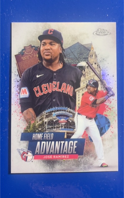 2025 Topps Chrome #HA-27 Jose Ramirez — front