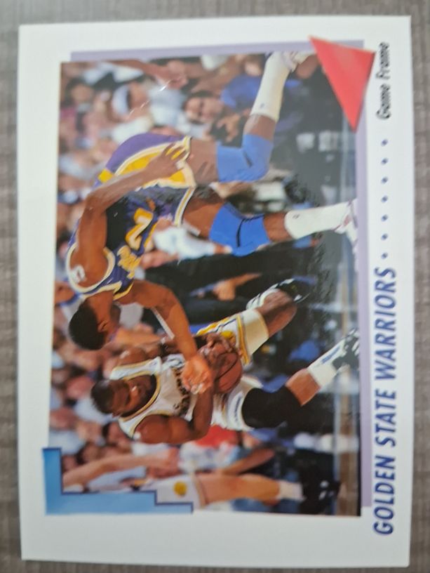 1991-92 SkyBox #413 Golden State Warriors — front