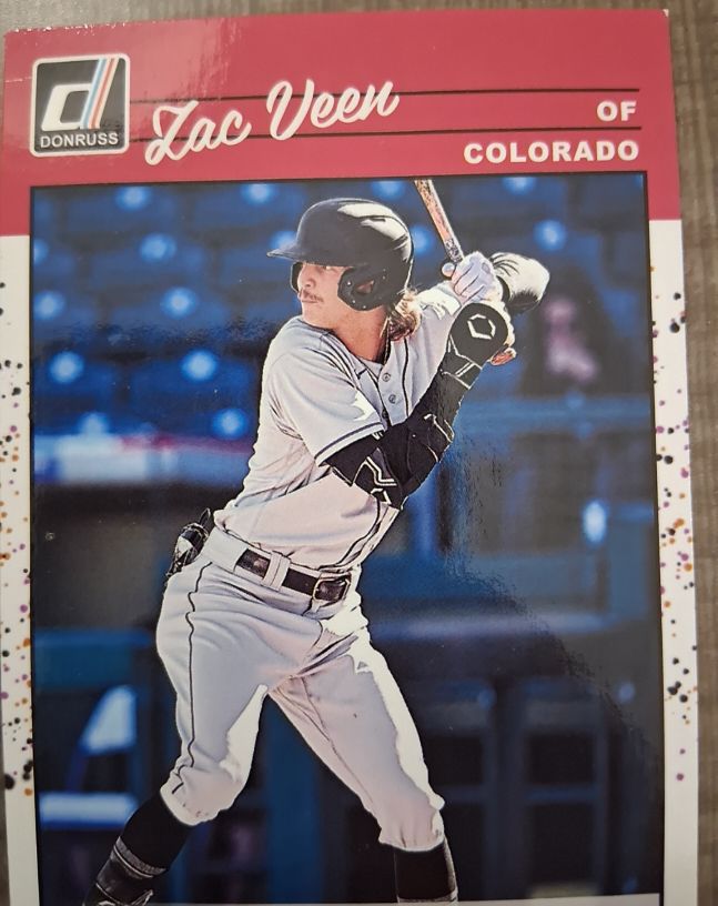 2023 Donruss Retro 1990 #254 Zac Veen — front