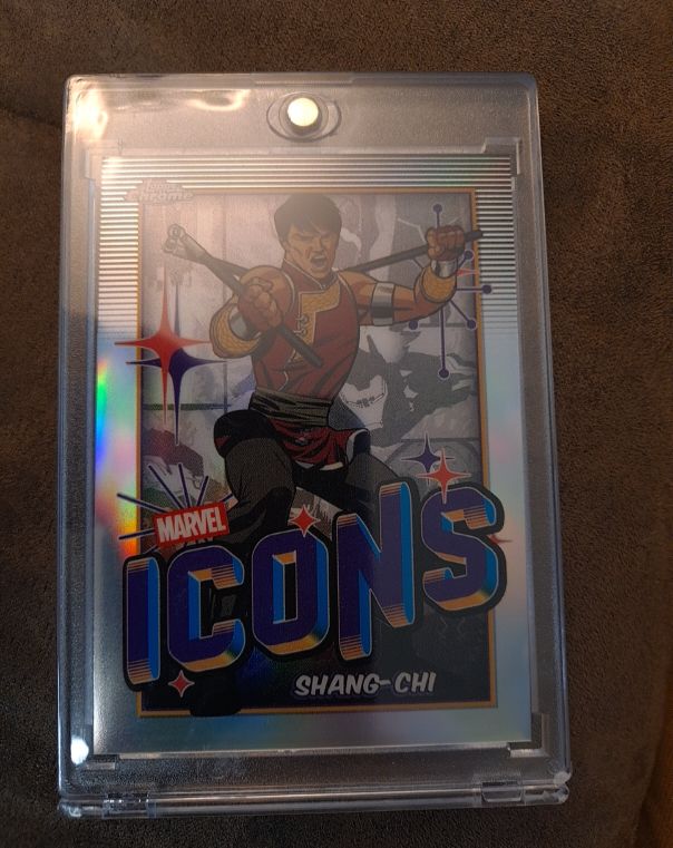 2025 Topps Chrome Marvel Icons #MI-9 Shang-Chi — front
