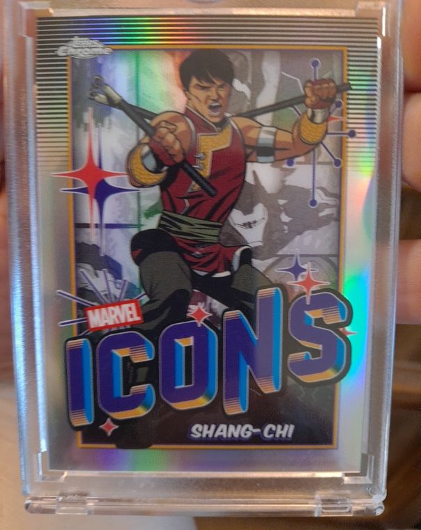 2025 Topps Chrome Marvel Icons #MI-9 Shang-Chi — front