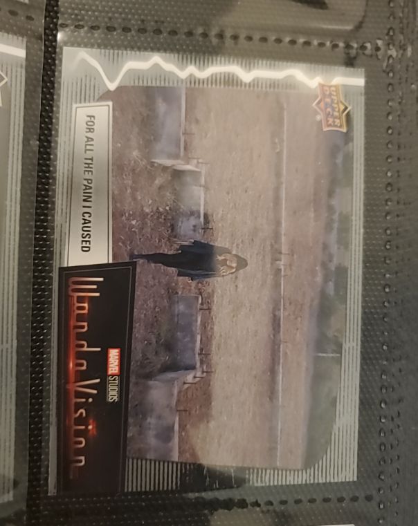 2022 Upper Deck WandaVision #89 For All the Pain I Caused — front