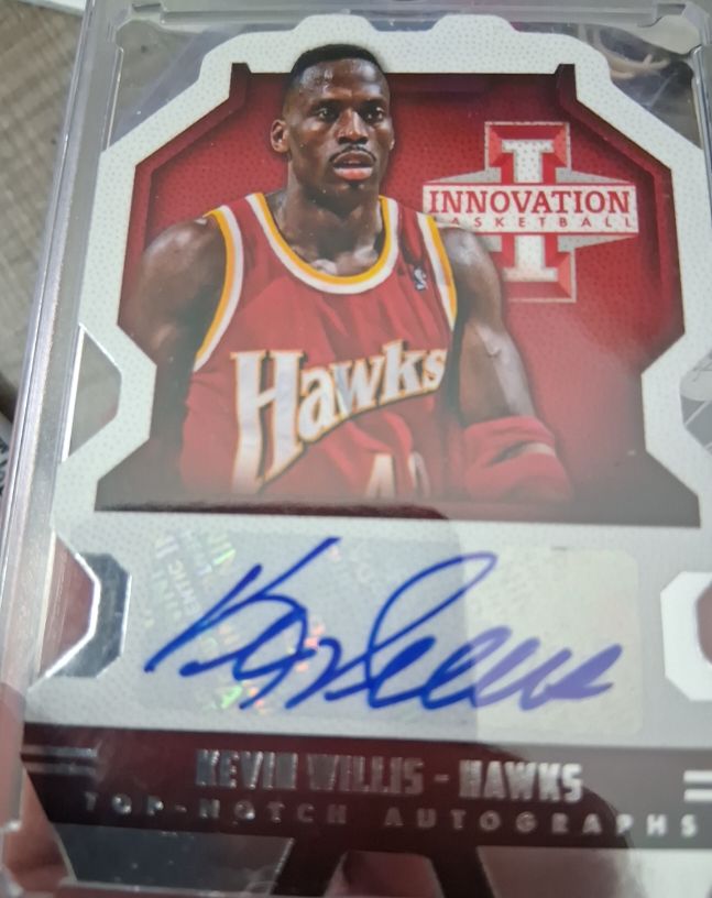 2013-14 Panini Innovation Top Notch Autographs #4 Kevin Willis — front