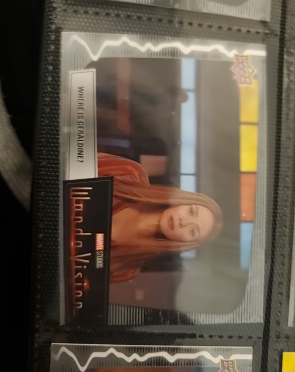 2022 Upper Deck Marvel Disney+ WandaVision #37 Scarlet Witch — front