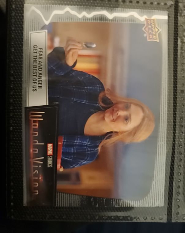 2023 Upper Deck Marvel Wandavision #56 Fear and Anger Get the Best of Us — front