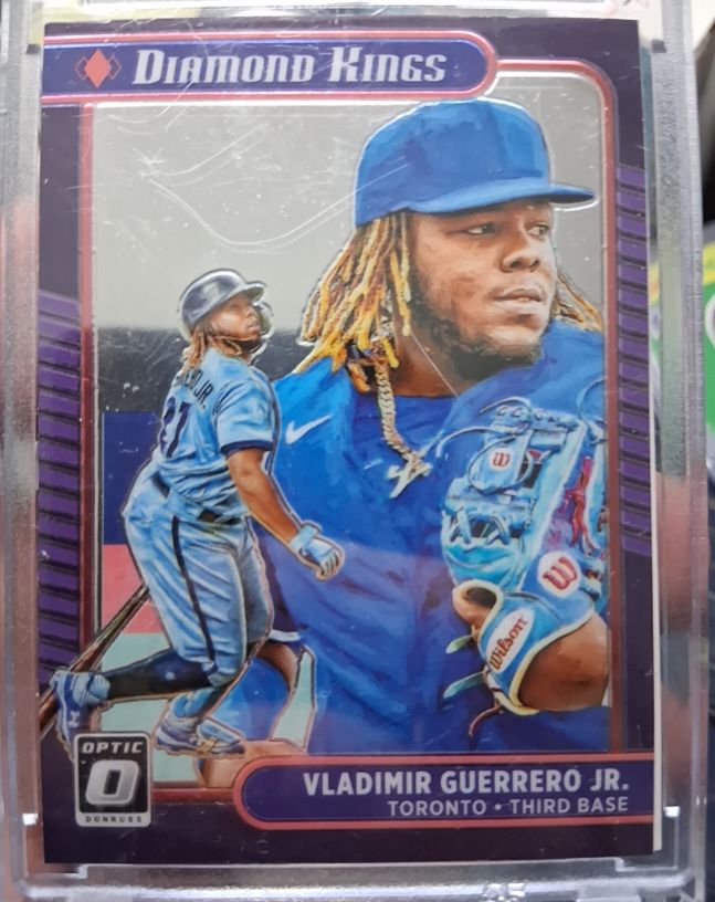 2021 Donruss Optic Diamond Kings #3 Vladimir Guerrero Jr. — front