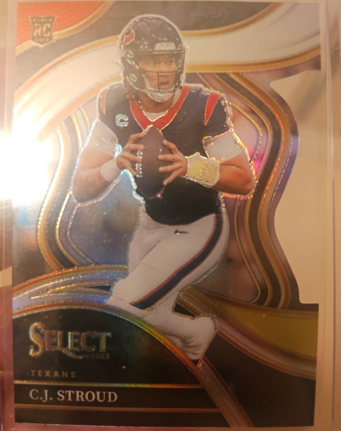 2023 Panini Select #289 C.J. Stroud Rookie Club Level Texans — front