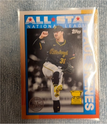 2025 Topps Series 2 1990 All-Star #90AS-17 Paul Skenes — front