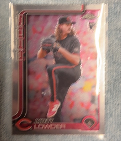 2025 Topps Series 1 #205 Rhett Lowder — front