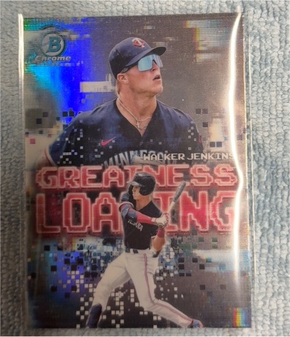 2025 Bowman Chrome #GL-24 Walker Jenkins Greatness Loading — front