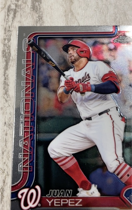 2025 Topps Chrome #16 Juan Yepez — front