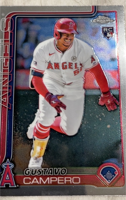 2025 Topps Chrome #63 Gustavo Campero — front
