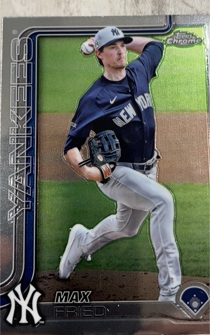 2025 Topps Chrome #39 Max Fried — front