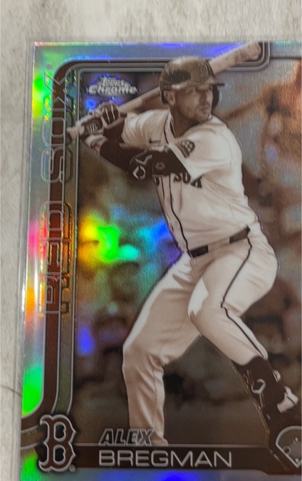 2025 Topps Chrome #247 Alex Bregman — front