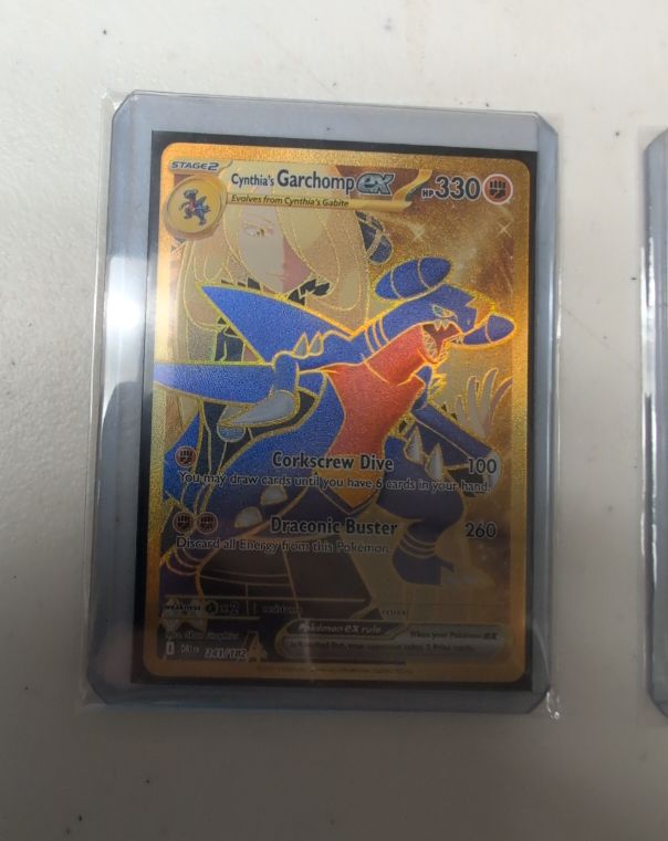 2025 Pokémon #241 Cynthia's Garchomp EX — front