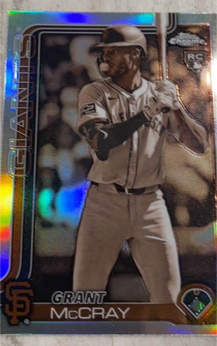 2025 Topps Series 1 #213 Grant McCray — front