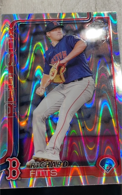 2025 Topps Chrome #72 Richard Fitts — front