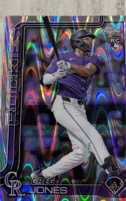 2025 Topps Chrome #265 Greg Jones — front