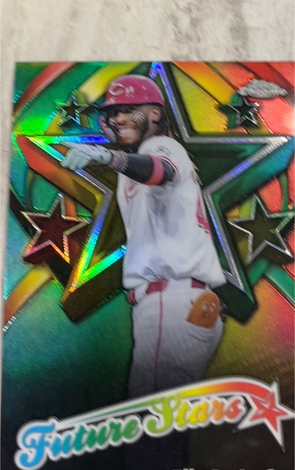 2025 Topps Chrome Future Stars #FS-7 Elly De La Cruz — front
