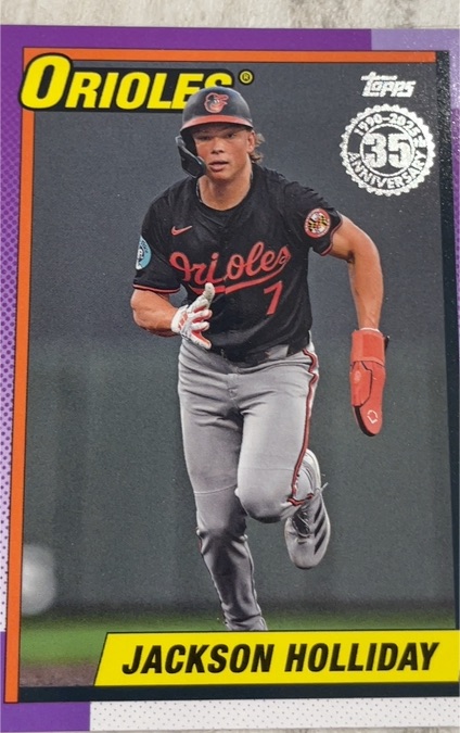 2025 Topps Series 2 #90B2-26 Jackson Holliday — front
