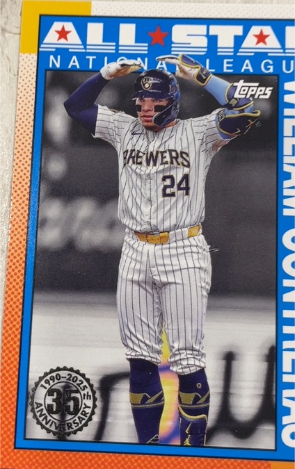 1990 Topps #90B2-20 Mark Vientos — front
