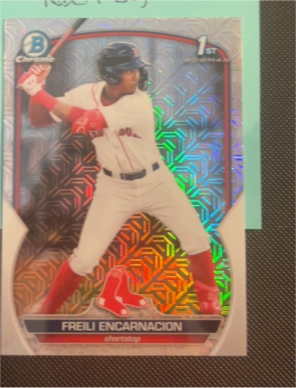 2023 Bowman Chrome #BCP-117 Freili Encarnacion — front